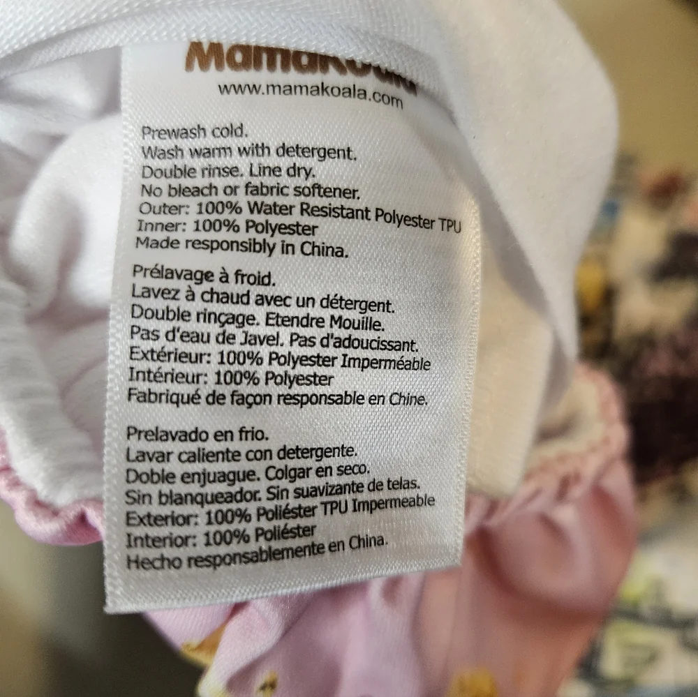 pocket diaper by Mama Koala Easter Spring Eggs Chick Travel London New